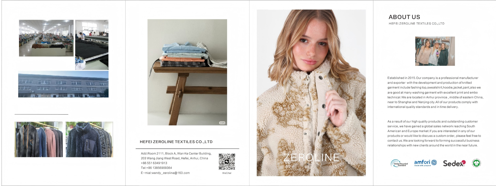 Hefei Zeroline Textiles Co.,ltd